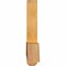 Ekena Millwork Eugene Rough Sawn Timber Gable Bracket, Western Red Cedar, 108"W x 22"H x 4"D x 6"F, 5/12 Pitch GBW108X22X0406EUG00RWR - alternate 4